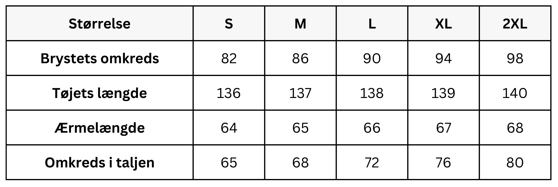 Size Guide