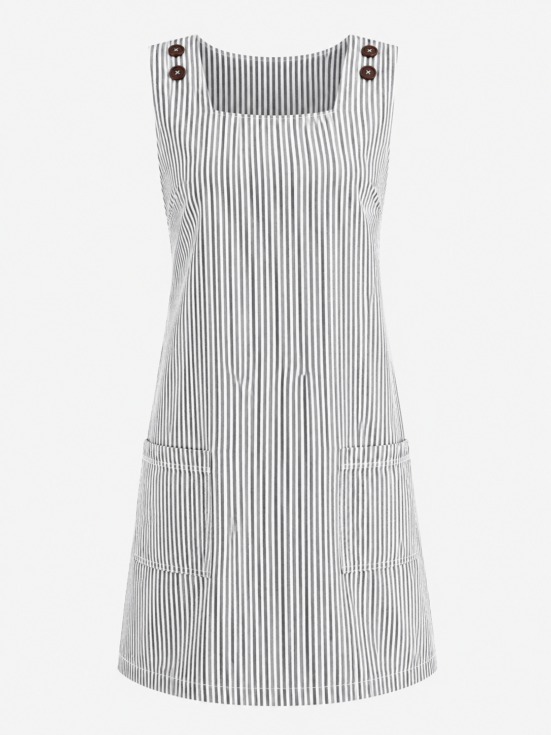 Felicia - Stribet lommekjole - - Tøj > Kjoler - {{ product_tags }