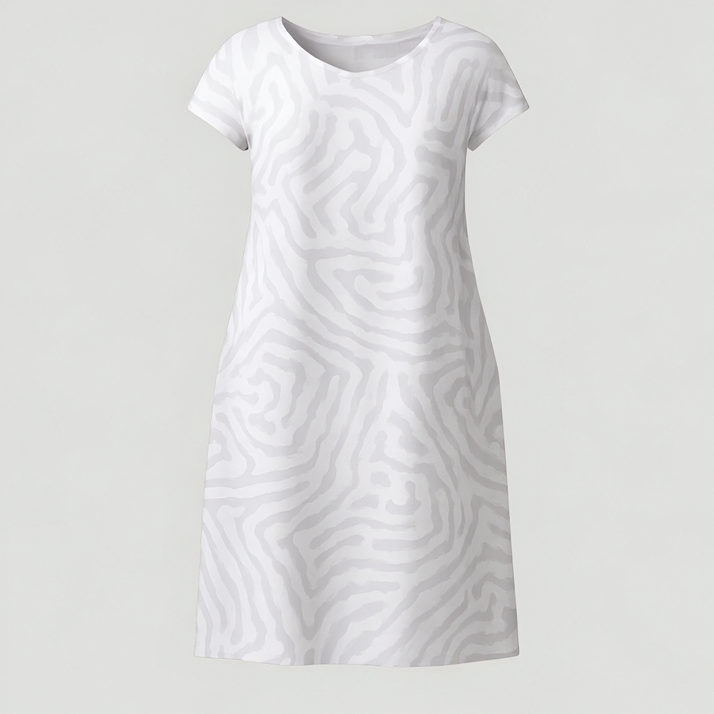 Oria | Damer A-Line Sommerkjole - Hvid - Kjoler - {{ product_tags }