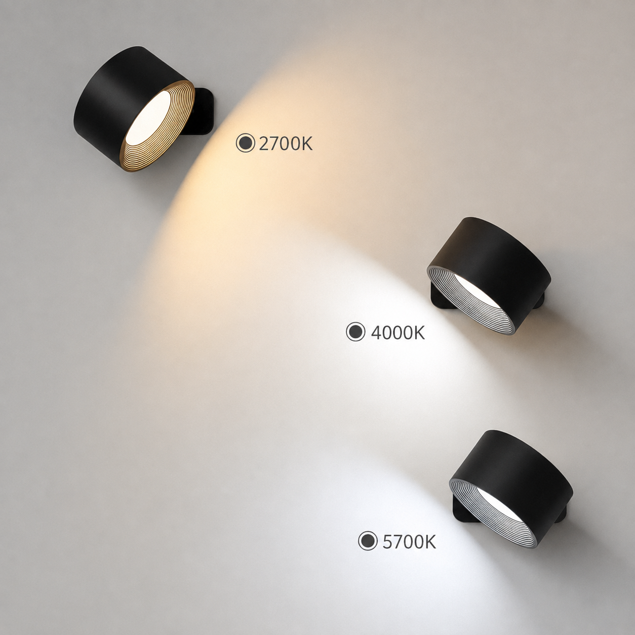 Flexilight™ | 360° trådløs genopladelig væglampe - - house & garden - {{ product_tags }