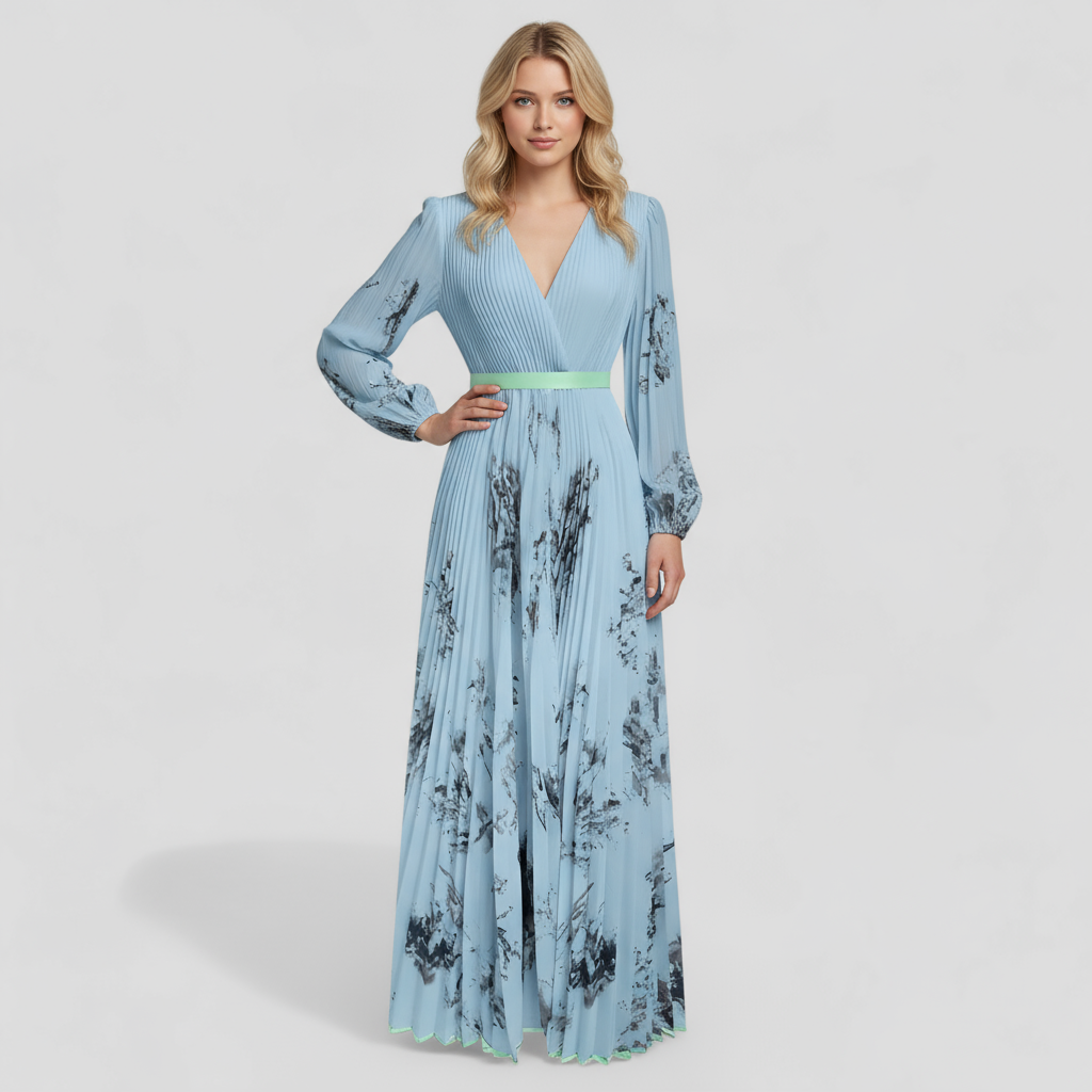 Amanda | Kvinders Elegant Maxi Kjole - - Maxi Kjoler - {{ product_tags }