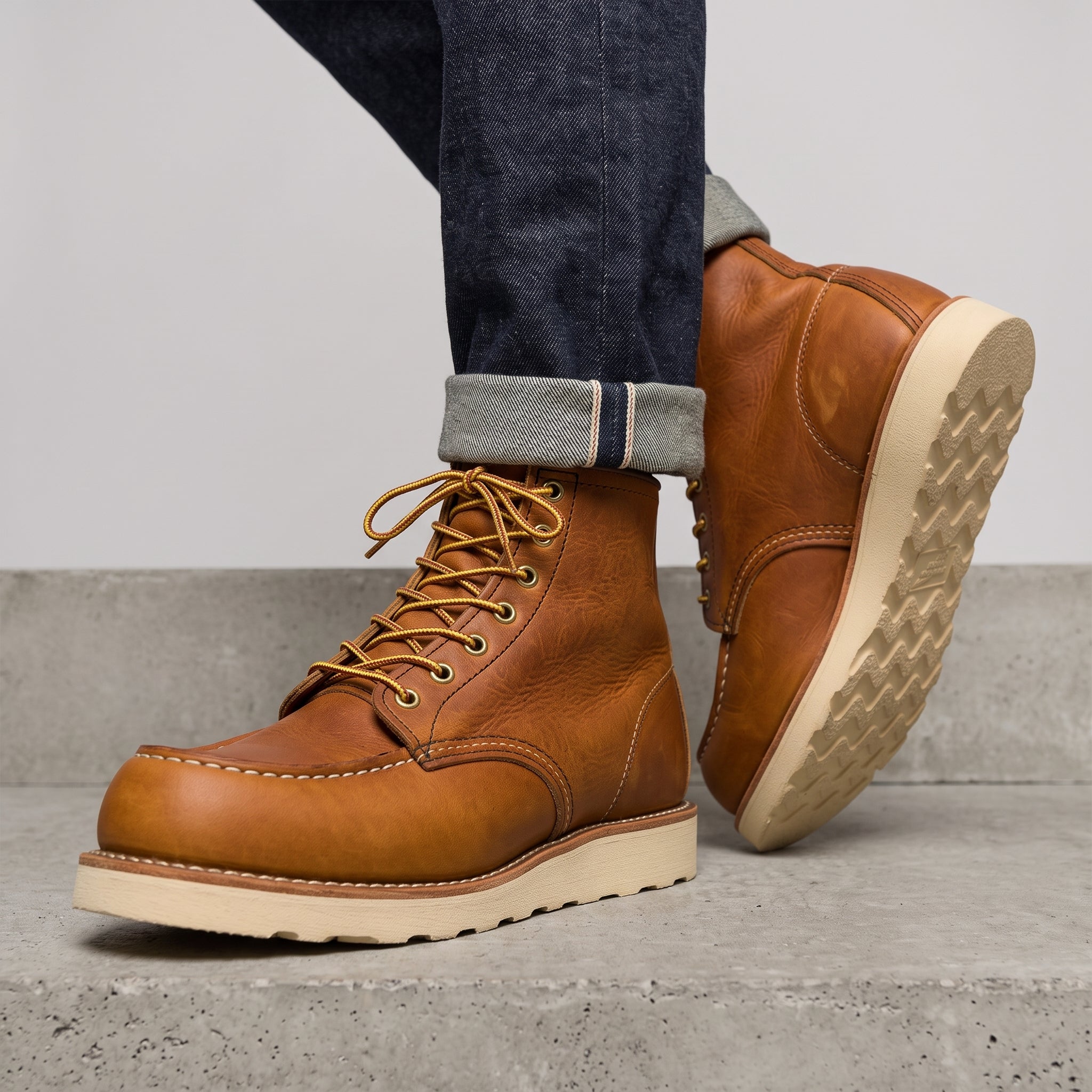 Robuste snørestøvler til mænd med retrolook og god komfort - - AS - Mens - Boots - {{ product_tags }