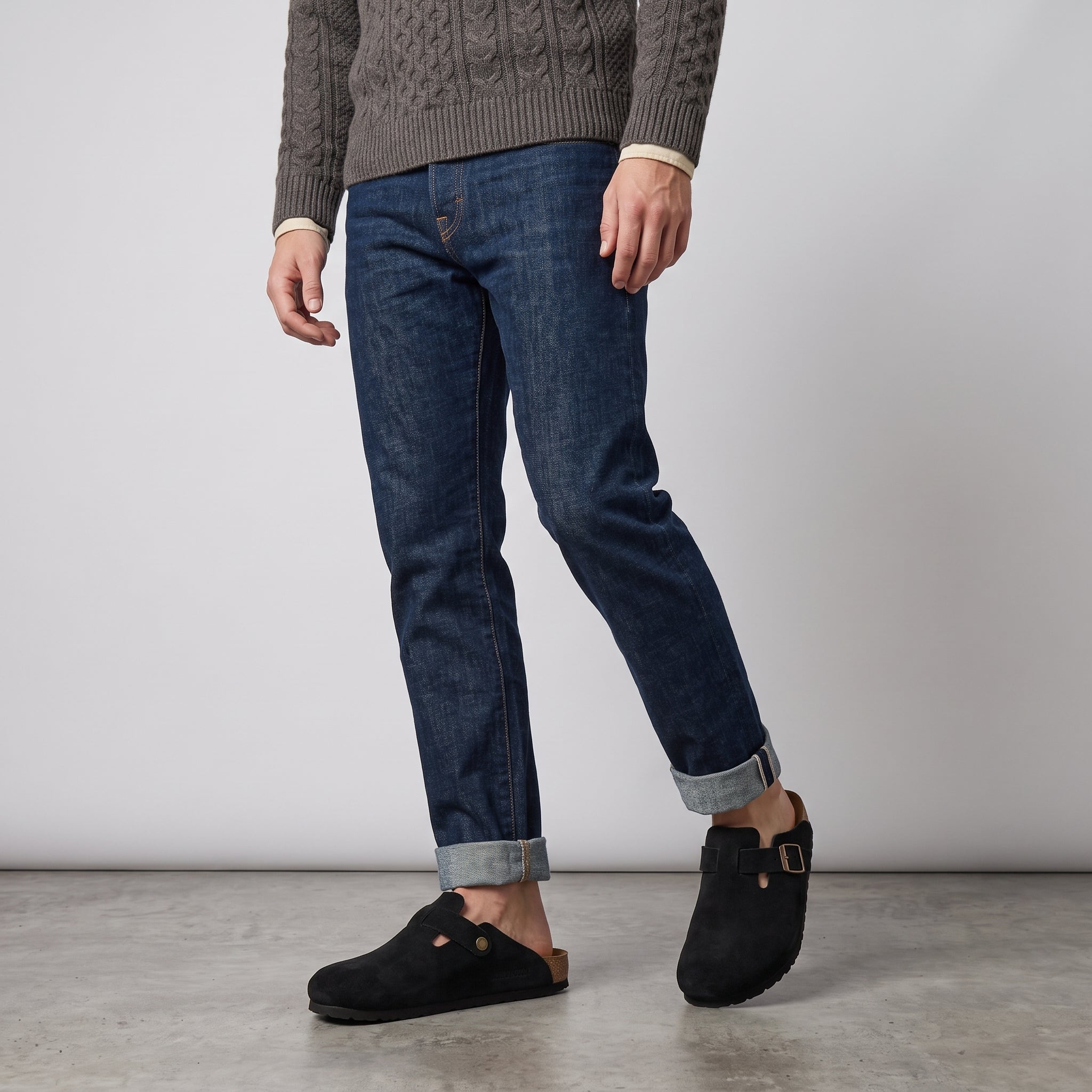 Dame Ruskindshjemmesko Ortopædisk med Ergonomisk Korksål - - Fashion - {{ product_tags }