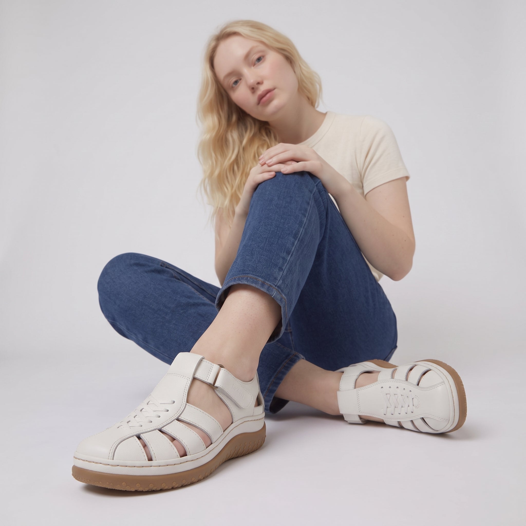 Damesandaler - Ortopædiske, skridsikre og komfortable - - image_ai - {{ product_tags }
