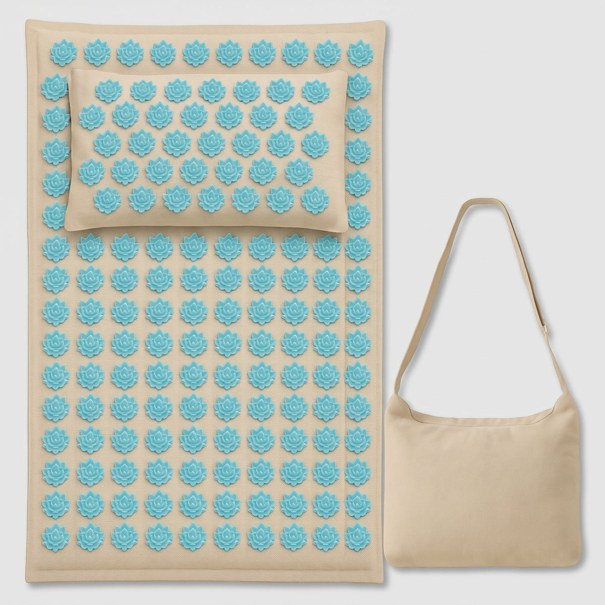 Akupressurmåtte & Pudesæt - 5500 Tryklinjepunkter - - Wellness - {{ product_tags }