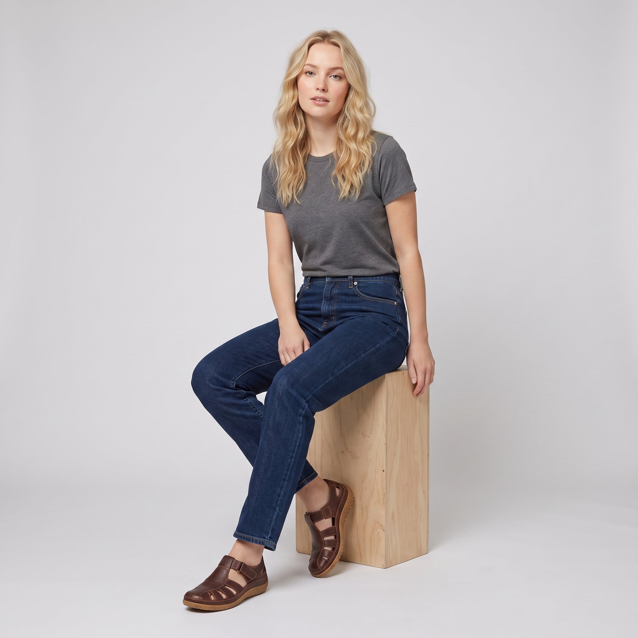 Damesandaler - Ortopædiske, skridsikre og komfortable - - image_ai - {{ product_tags }