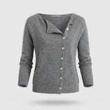 Elegant damecardigan i uld - Let lagdelingsstykke
