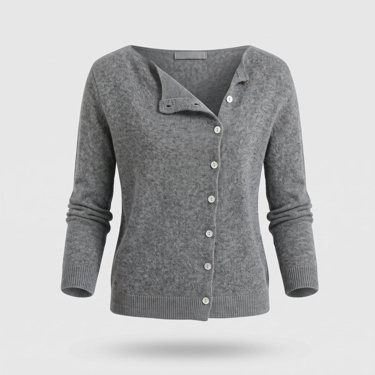 Elegant damecardigan i uld - Let lagdelingsstykke
