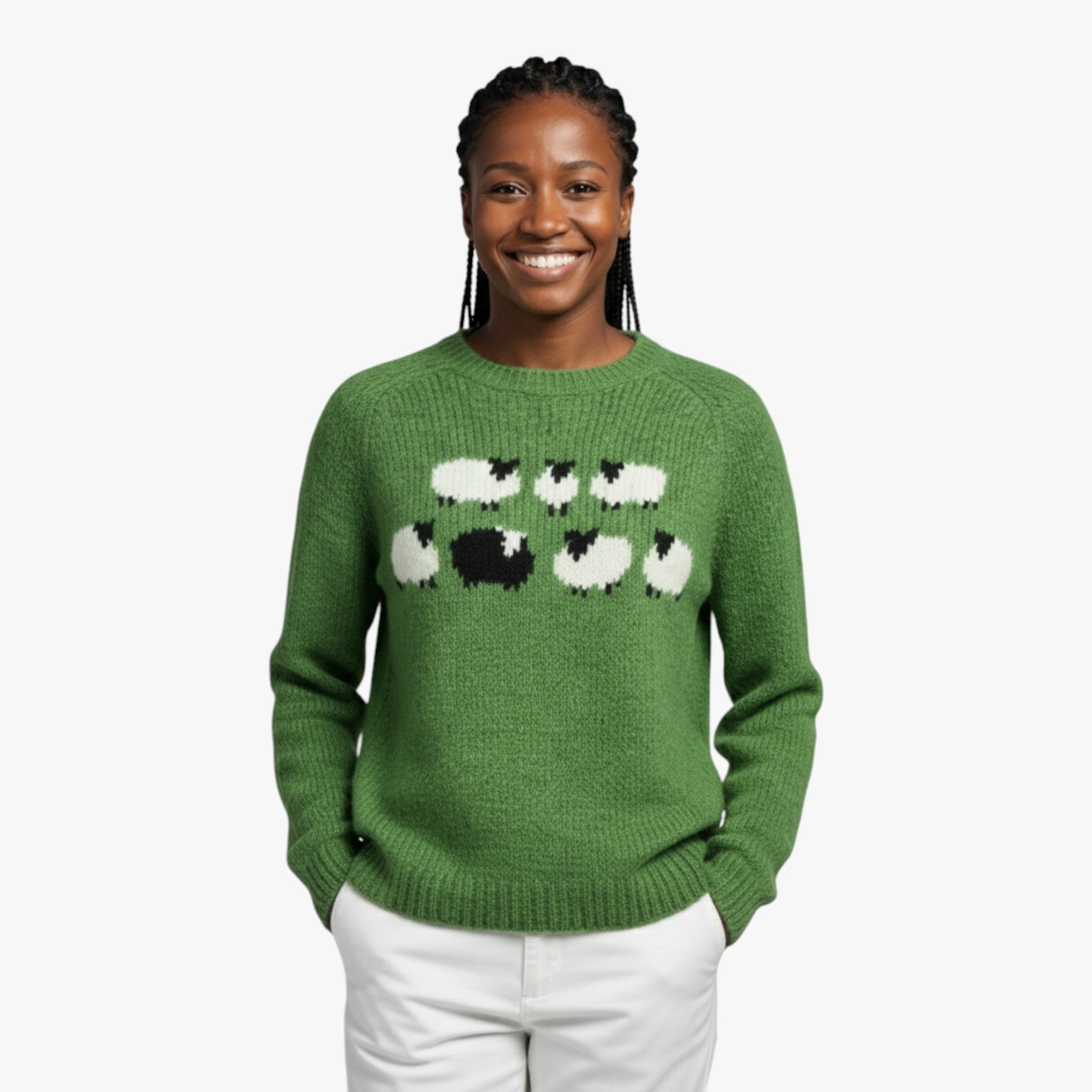 Poppy - Retro Stilfuld og Komfortabel Chik Sweater - - - {{ product_tags }