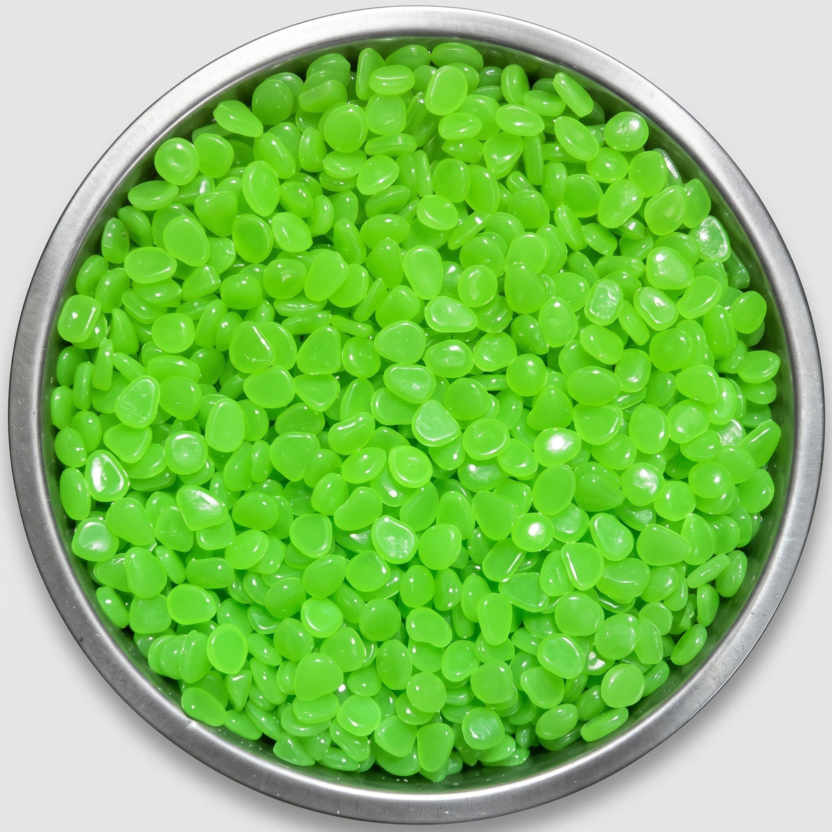 Selvlysende Havesten – Solar Resin Dekorationssten - Grøn - Garden Decor - {{ product_tags }