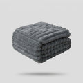 Tykt Plysset Tæppe Ultra Blødt Varmt Til Sofa Og Seng