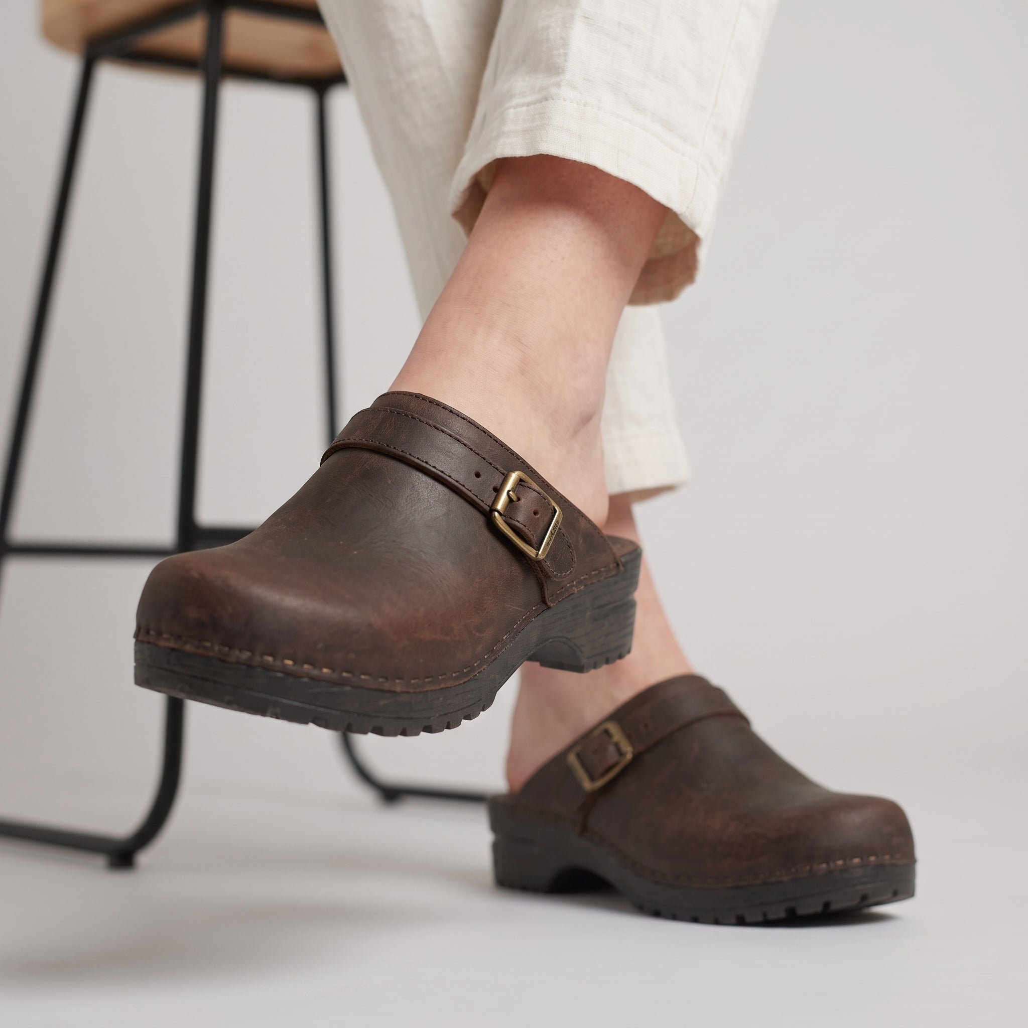 Herre Træsko: Ortopædisk Komfort og Stabil Støtte - - AS - Mens - Slippers - {{ product_tags }