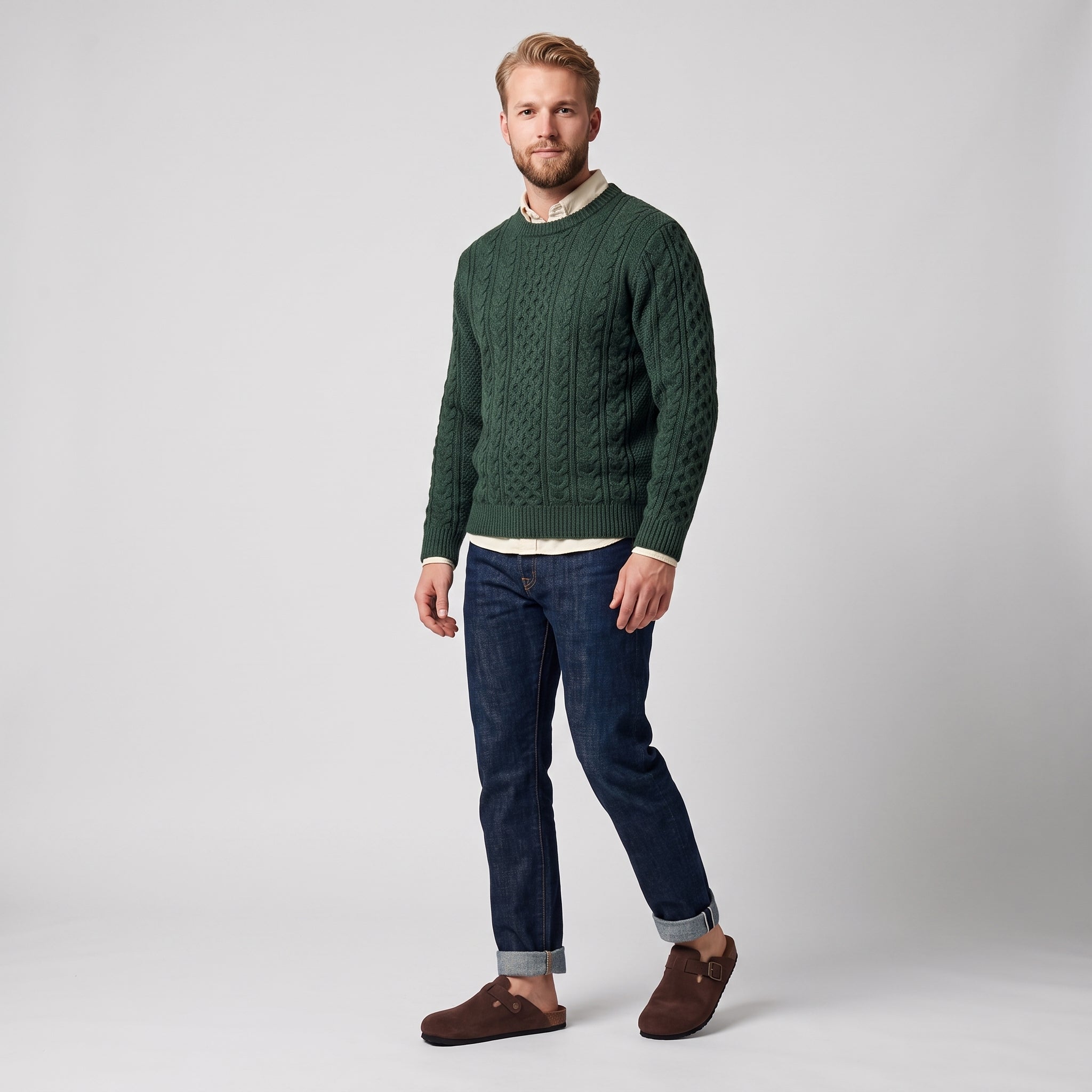 Dame Ruskindshjemmesko Ortopædisk med Ergonomisk Korksål - - Fashion - {{ product_tags }