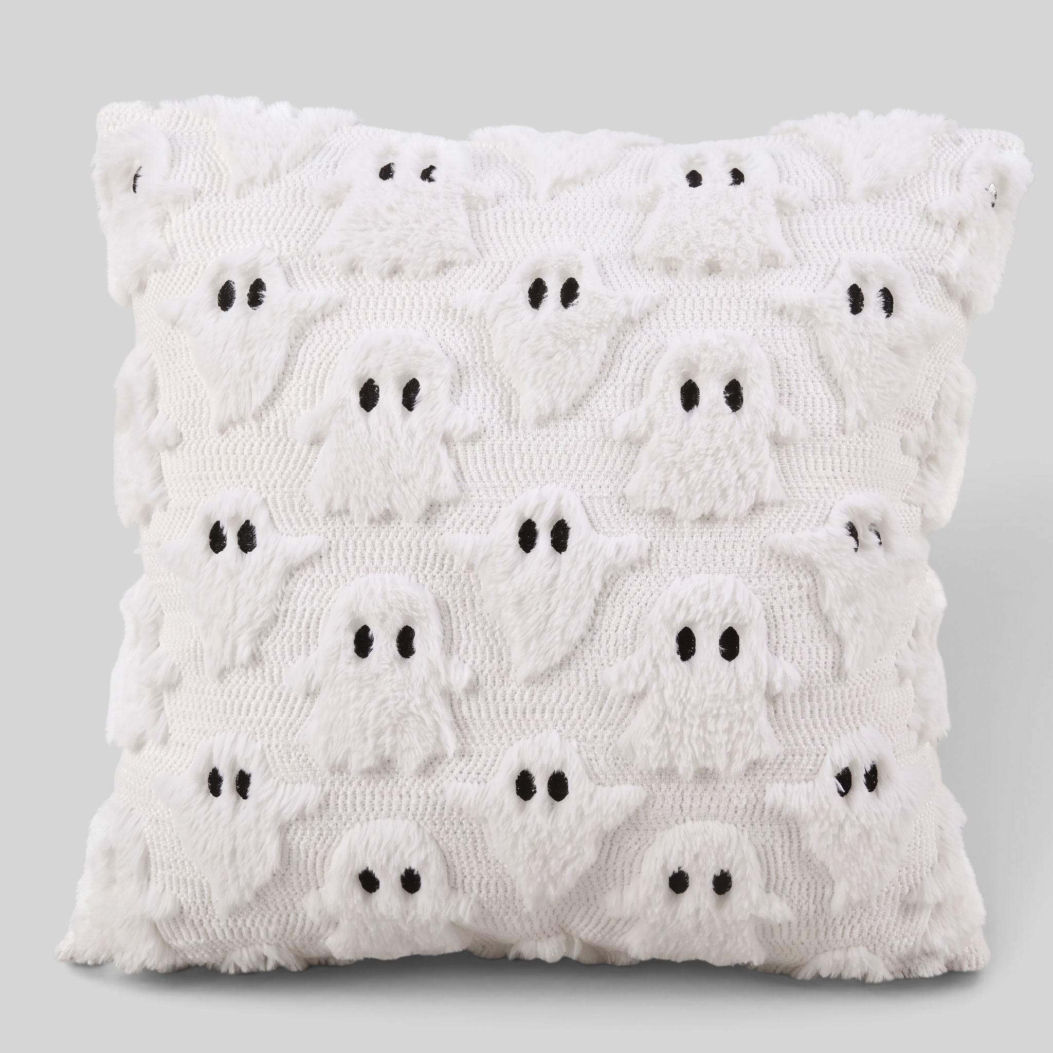 Pudebetræk til Halloween med Spøgelser & Græskar - Tekstureret Stil - Hvid - Gifts – Seasonal – Halloween - {{ product_tags }