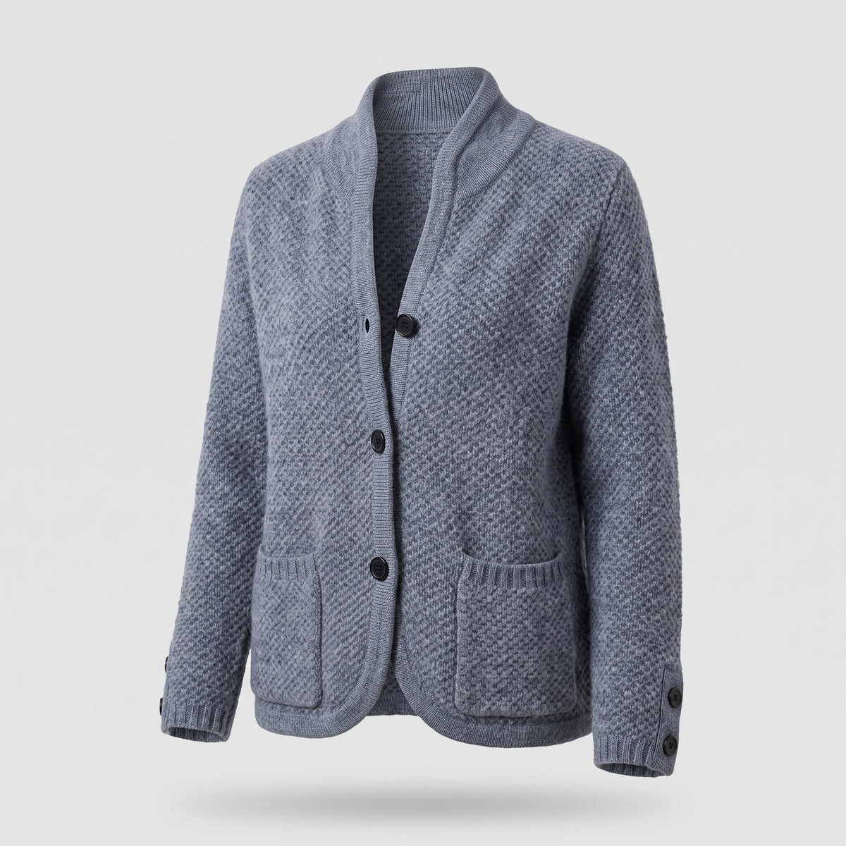 Dame Bloed Cashmere-Stil Knap-Cardigan - - Cardigan - {{ product_tags }