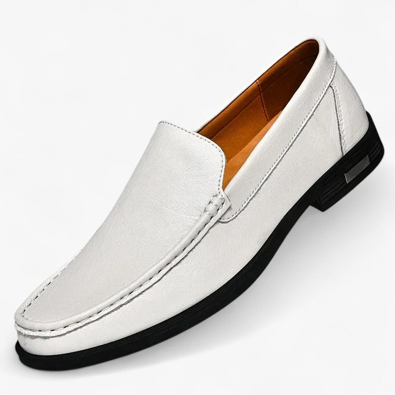 Luxor™ | Stilfulde loafers til mænd - Hvid - men's fashion - {{ product_tags }