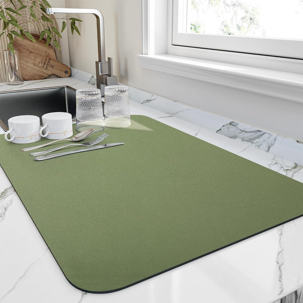 Køkkenopvaskemåtte i diatomit - hurtigtørrende og absorberende - - Kitchen Mats - {{ product_tags }
