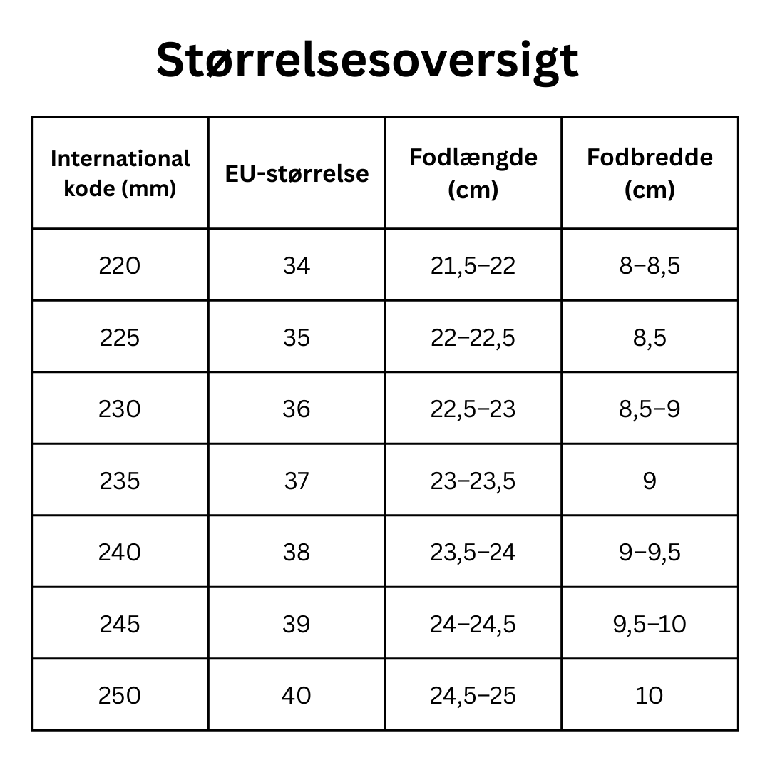 Size Guide