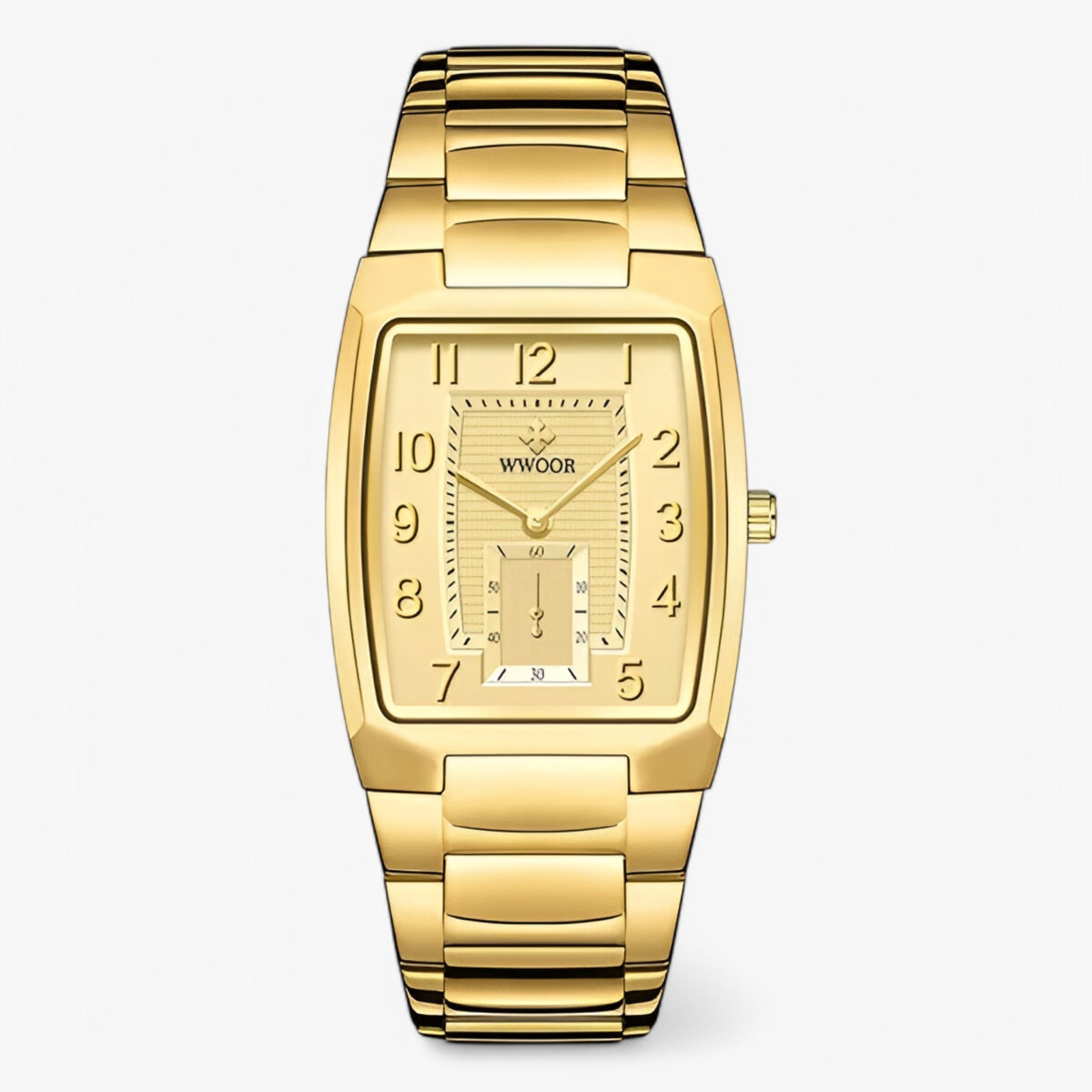 Søren | Luksus Businessur med Firkantet Urskive - guld - watches - {{ product_tags }