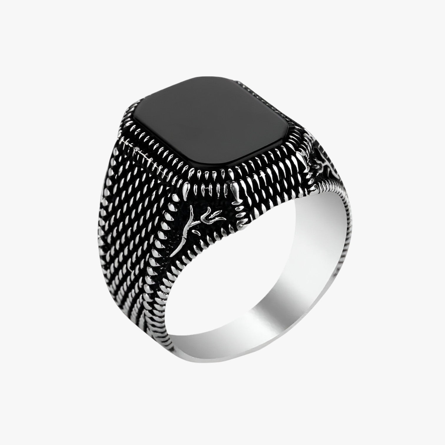 Emory | Håndlavet zirkonia ring med unikt blomsterdesign - - other - {{ product_tags }
