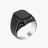 Emory | Handmade zirconia ring with unique floral design