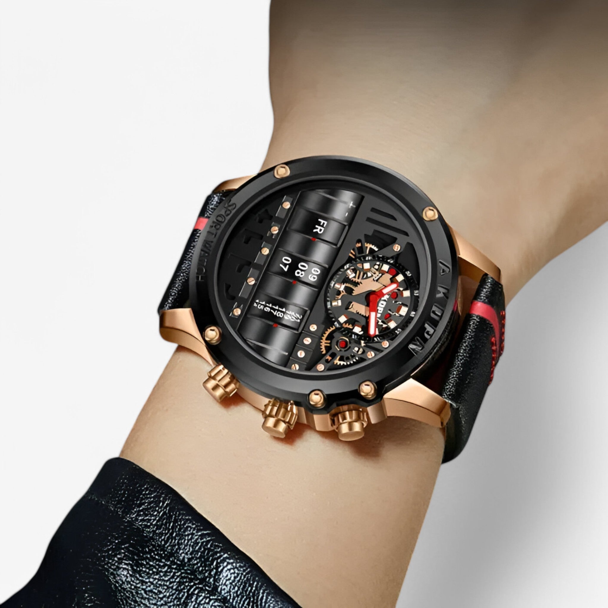 Sami | Militær ur med roterende dato - - watches - {{ product_tags }