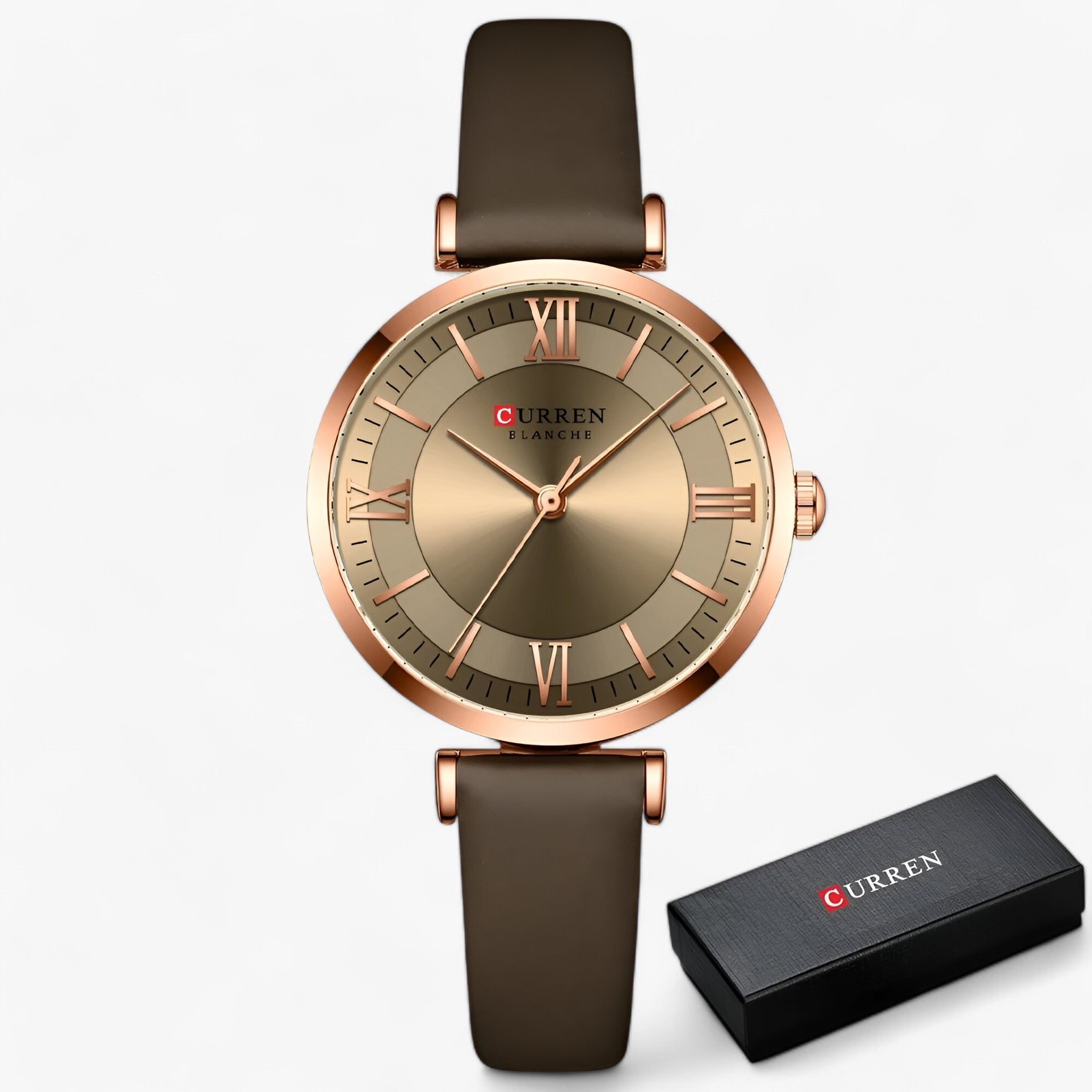 Luksus dameur - elegant og enkelt kvartsdesign - - watches - {{ product_tags }