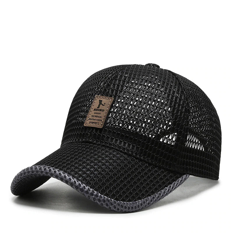 Breeze Cap™ | Den ultimative åndbare kasket til sommeren - Sort - men's fashion - {{ product_tags }