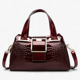 Dania | Elegant & Spacious - Luxury Crocodile Pattern Tote Bag