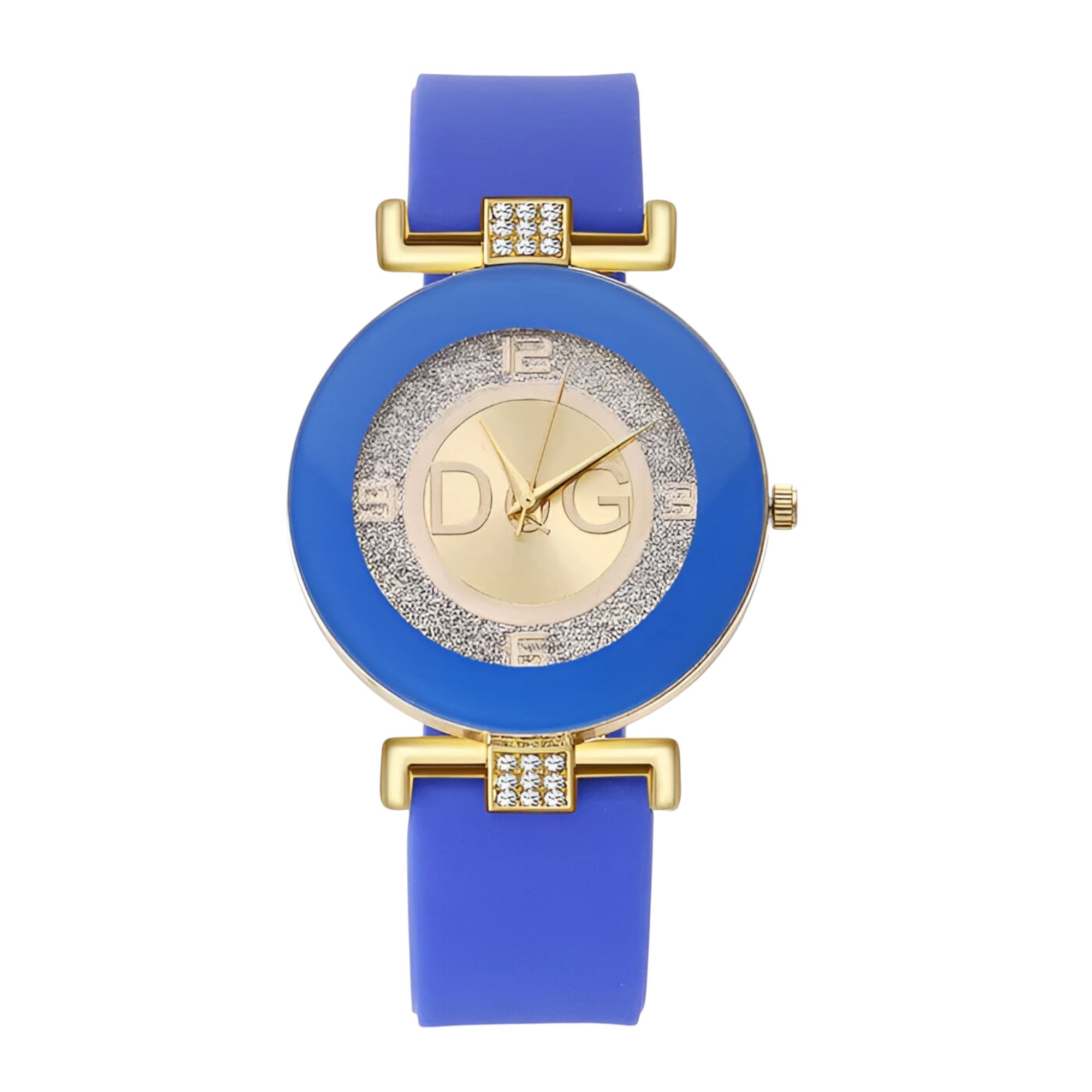 Mira | Minimalistisk dame quartz ur med silikone rem - blå - Mira | Minimalistisk dame quartz ur med silikone rem- €25 - {{ product_tags }