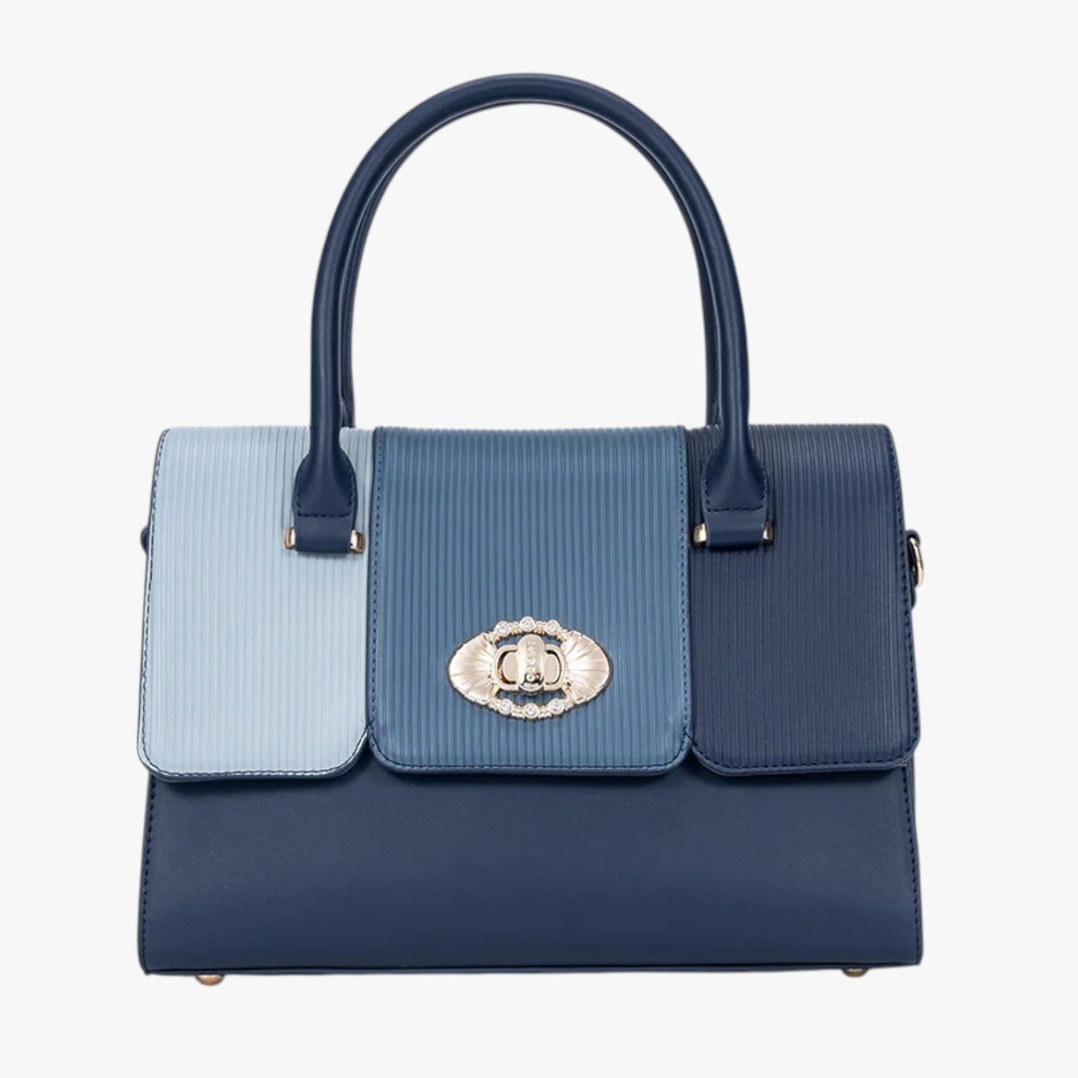 Karina | PU-læder taske, holdbar og med elegant stil - Blå - Karina | PU-læder taske, holdbar og med elegant stil - €25 - {{ product_tags }