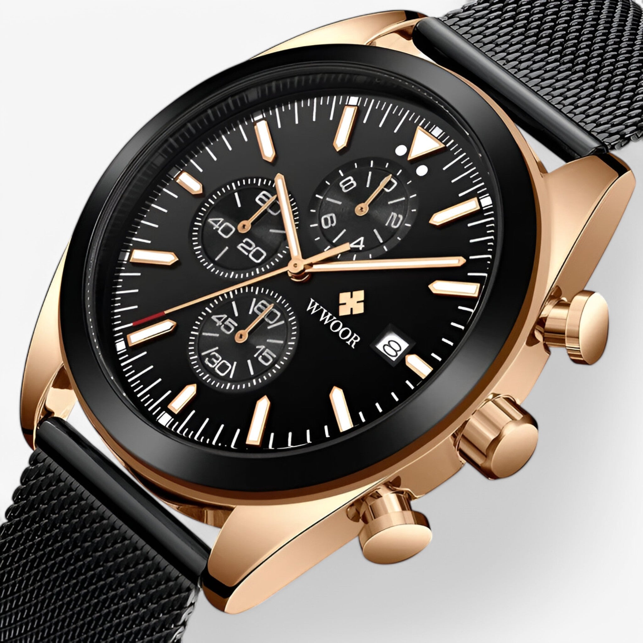 Felix | Luksus kronografur lavet af rustfrit stål - - watches - {{ product_tags }