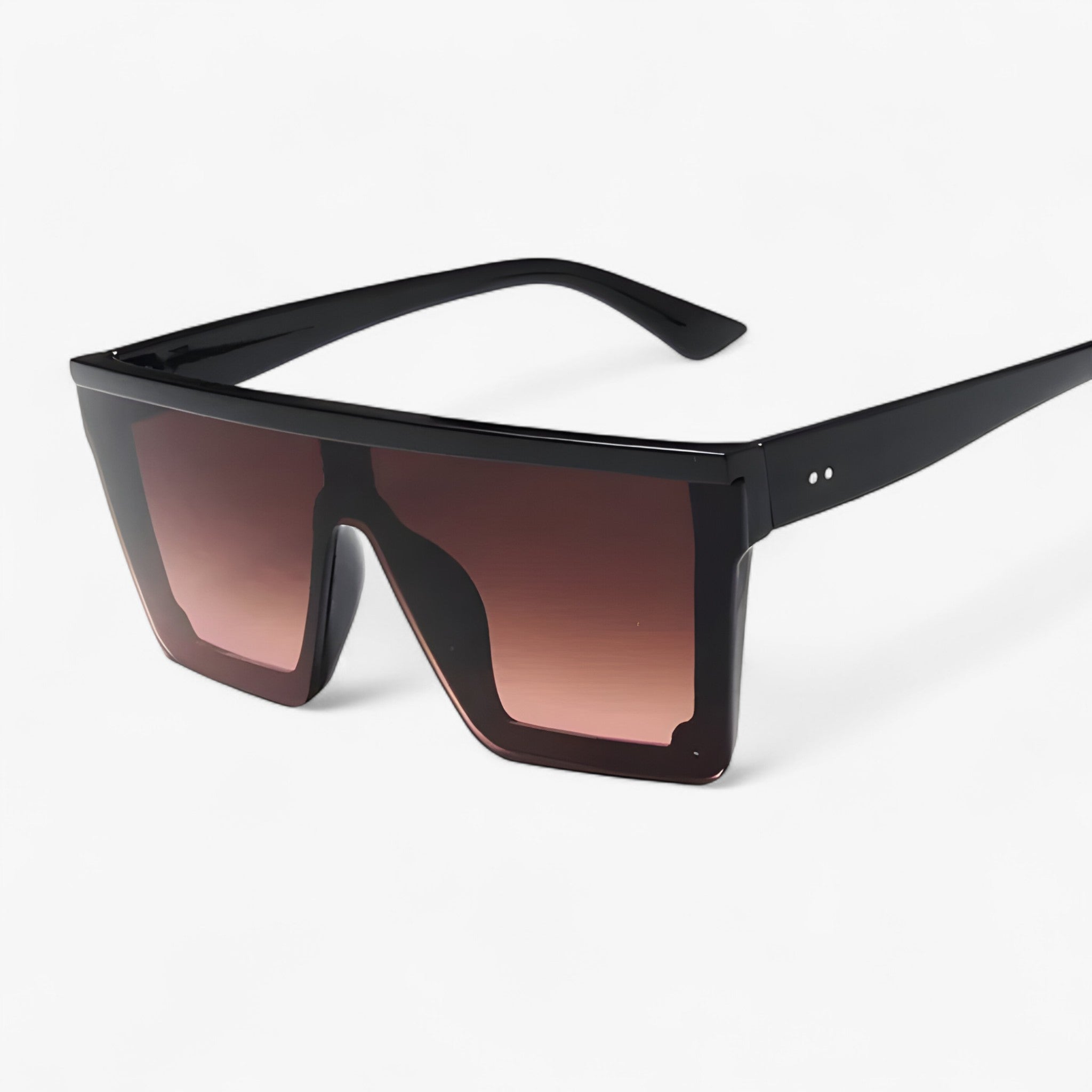Adrian | Sorte retro oversized solbriller - - men's fashion - {{ product_tags }