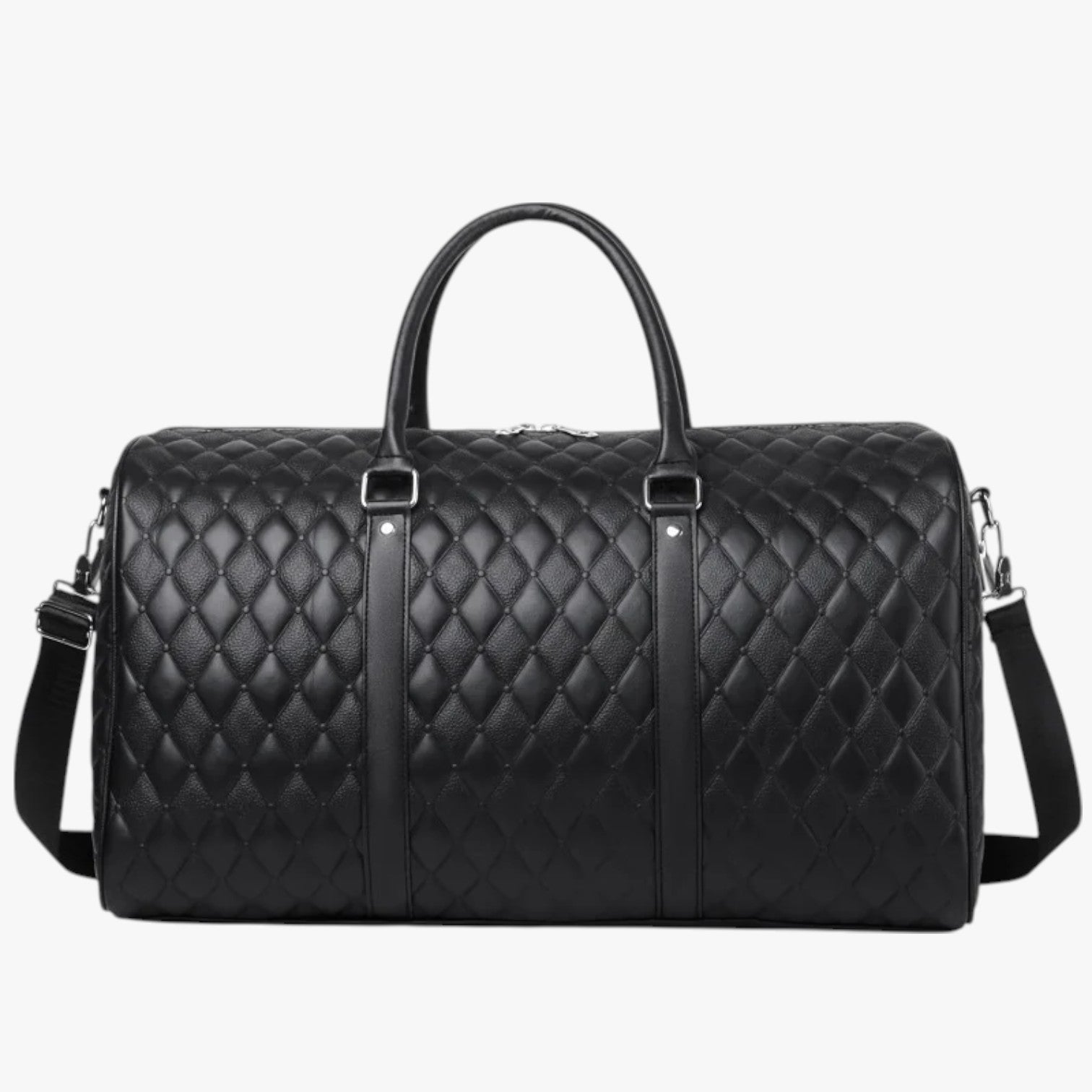 Jake | Læder weekendtaske til mænd: elegant og rummelig til enhver rejse - Sort - Jake | Læder weekendtaske til mænd: elegant og rummelig til enhver rejse - €25 - {{ product_tags }