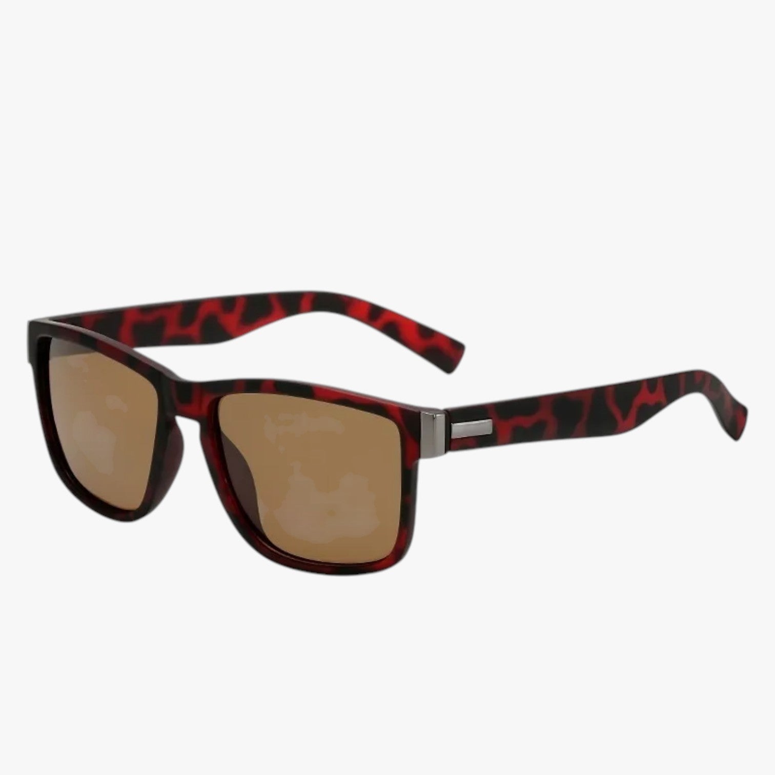 Nikolas | Unisex Retro solbriller Polariseret, UV400, Anti-refleks, Designstil - 06 Leopard Brown Polarized - Nikolas | Unisex Retro solbriller Polariseret, UV400, Anti-refleks, Designstil - €25 - {{ product_tags }