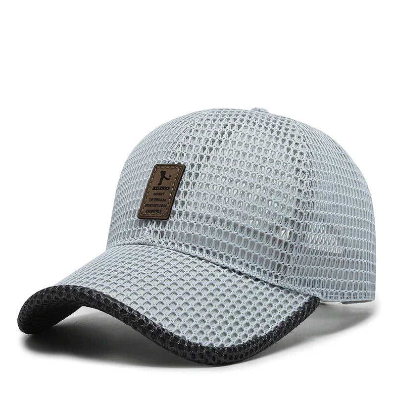 Breeze Cap™ | Den ultimative åndbare kasket til sommeren - Lysegrå - men's fashion - {{ product_tags }