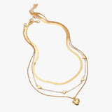Isabelle | Elegance layer by layer - Heart pendant that brightens your style