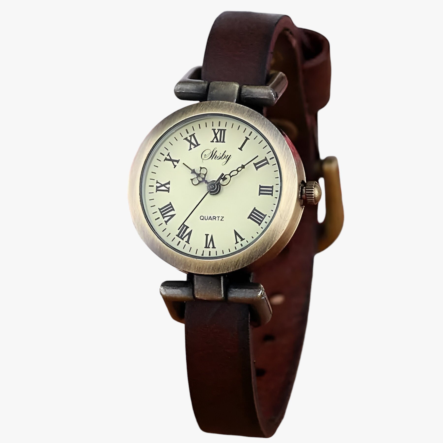 Kimber | Ur til kvinder Shsby Eleganza Vintage i læder til aftenbrug - - watches - {{ product_tags }