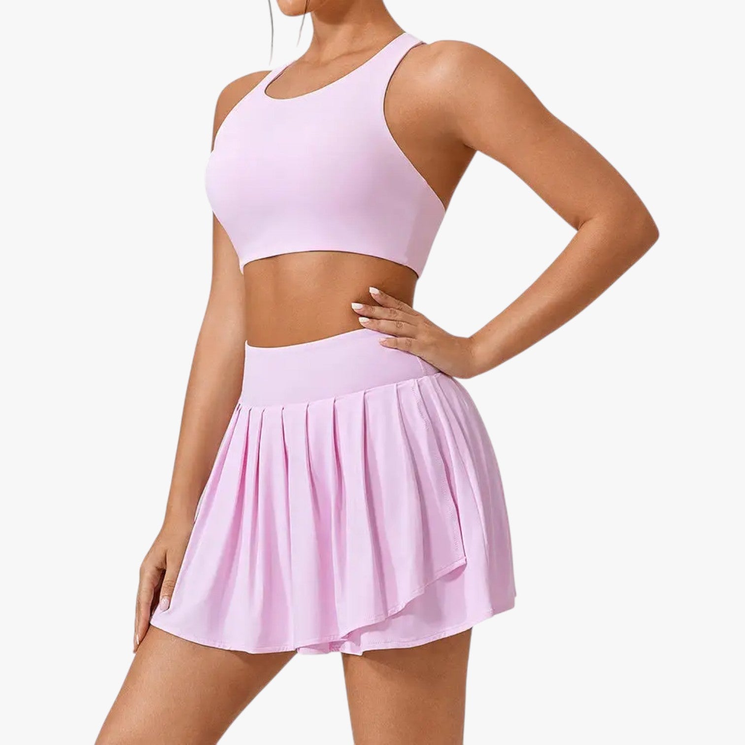 Lorraine | Kvindelige tennisshorts - Letvægts og hurtigtørrende - rosa - Lorraine | Kvindelige tennisshorts - Letvægts og hurtigtørrende - €25 - {{ product_tags }