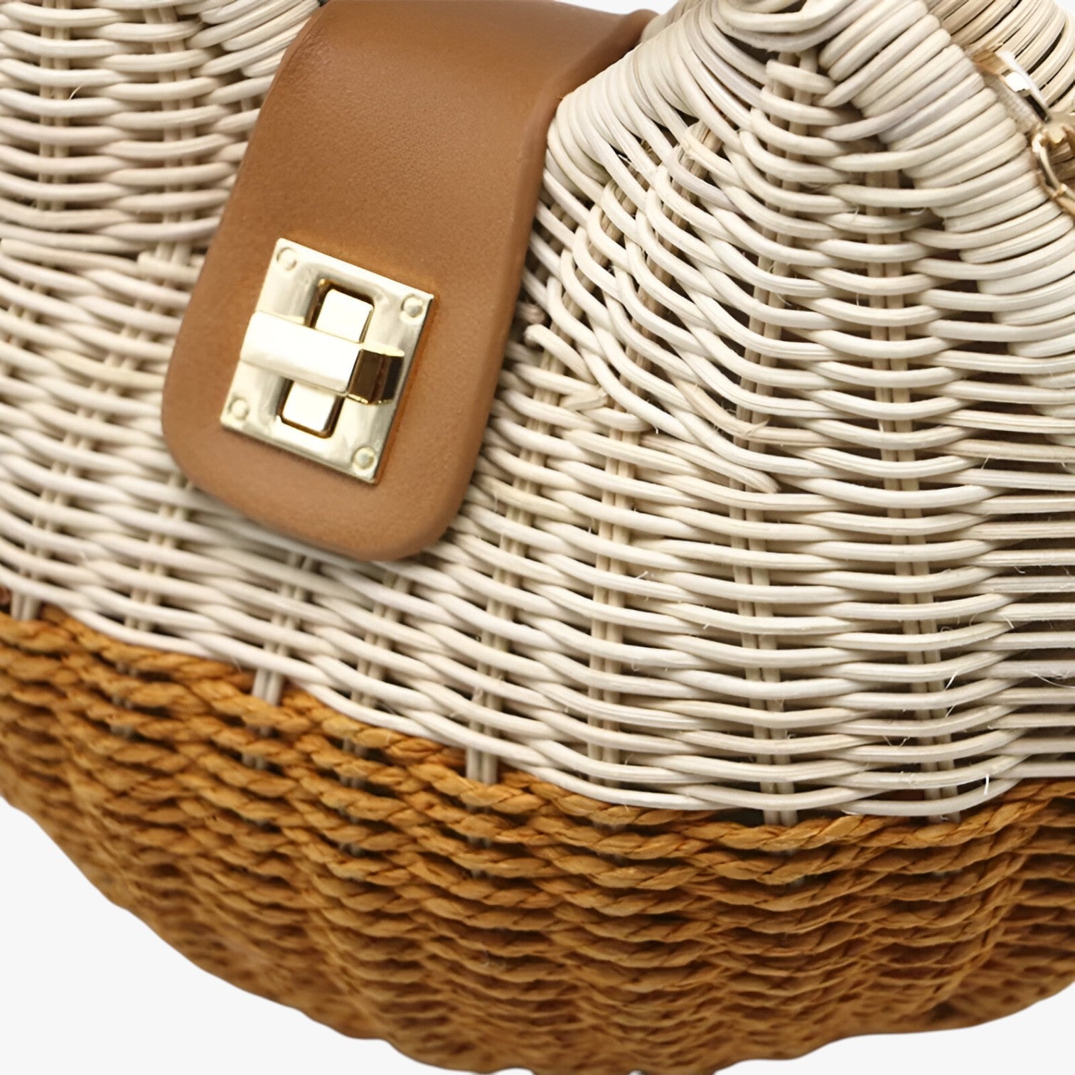 Delilah | Bohemsk Strå Skuldertaske – Sommerlig, Rummelig & Stilfuld - - bags - {{ product_tags }