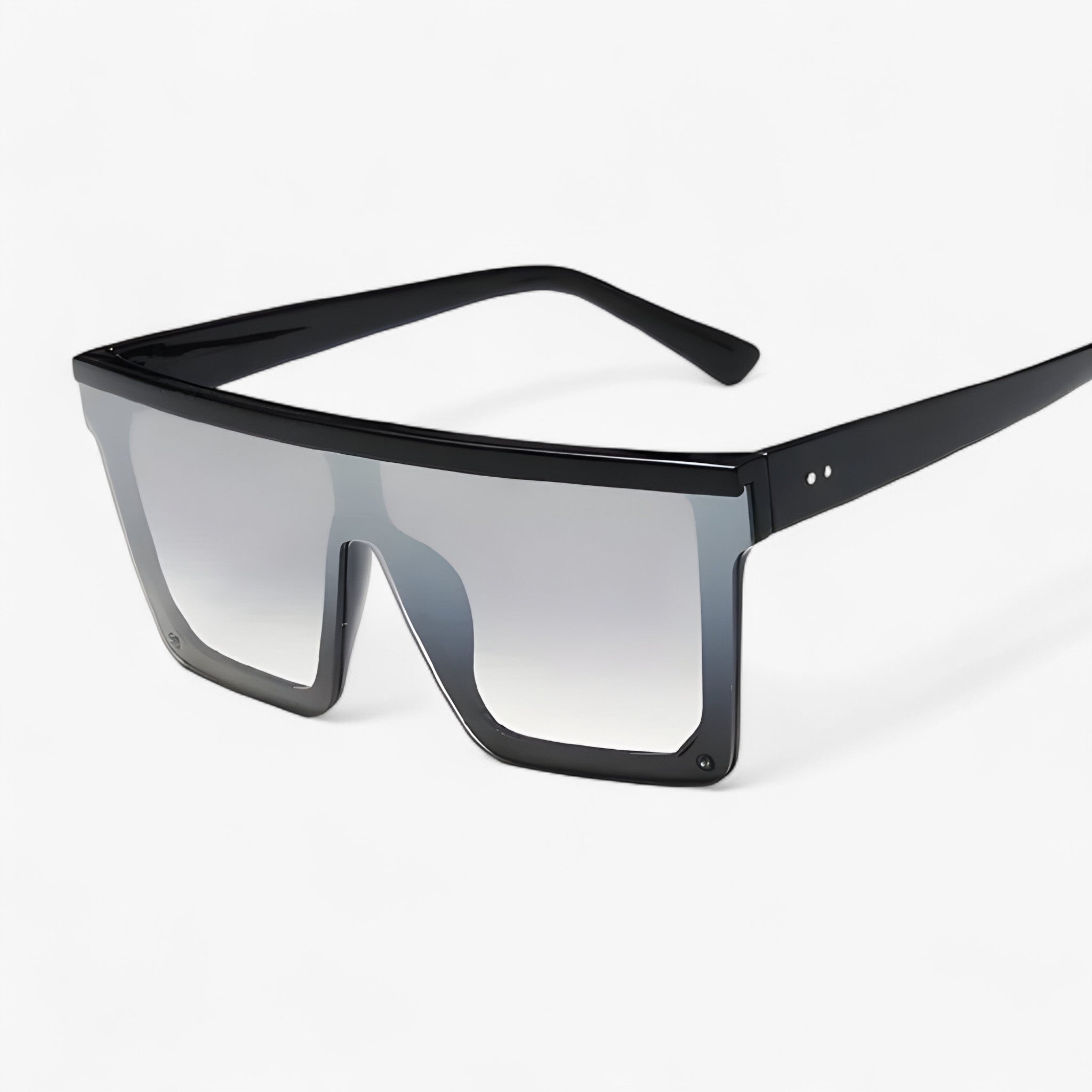 Adrian | Sorte retro oversized solbriller - - men's fashion - {{ product_tags }