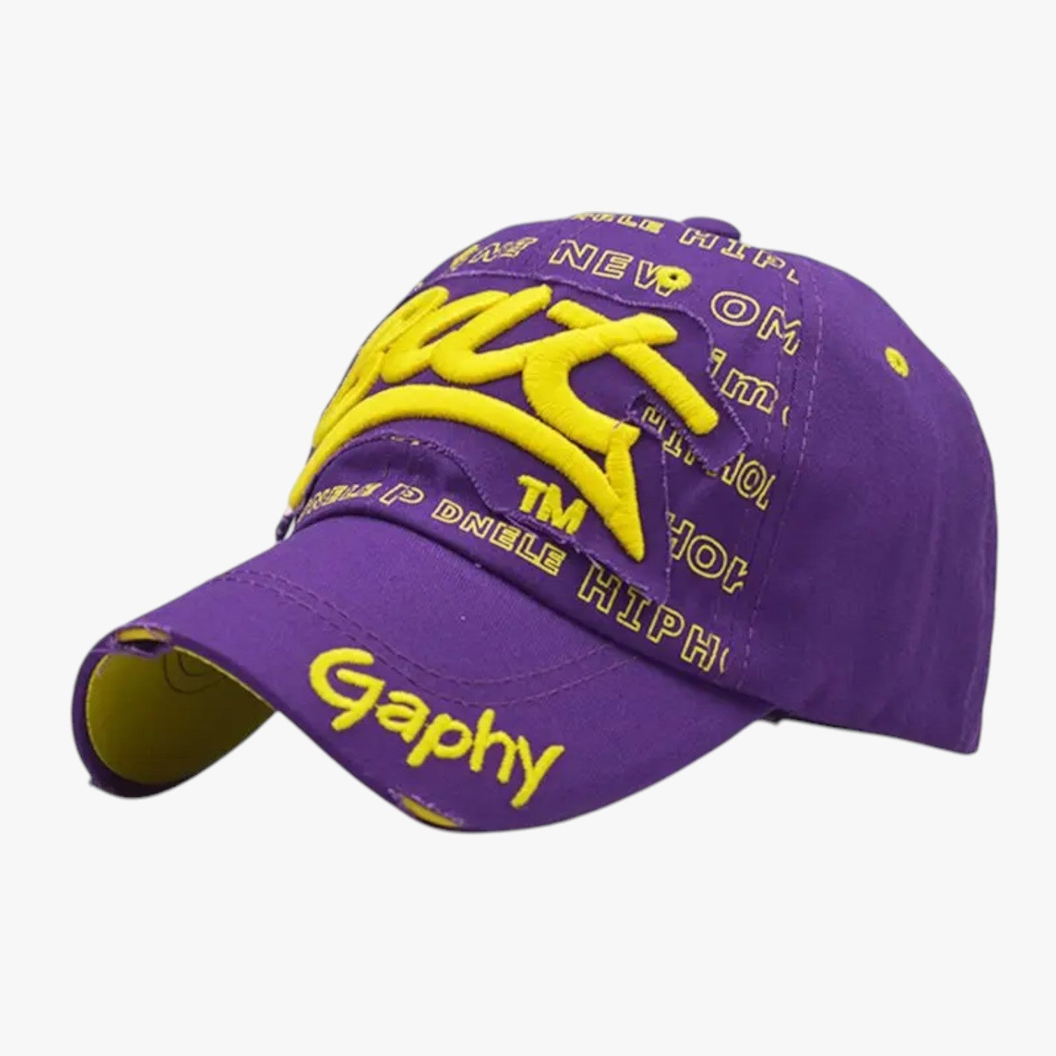 Harlan | Herre bomulds snapback - Cool stil med haj broderi - - men's fashion - {{ product_tags }