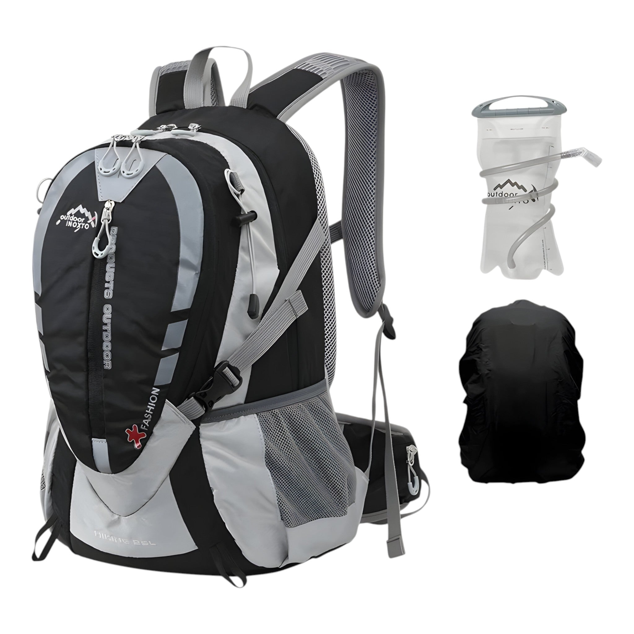 Arthur | 25L Hydreringsrygsæk - Sort2L Regncover - bags - {{ product_tags }