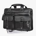 Jasiel | Luksus Læder Laptoptas – Støv og Praktisk til Arbejde