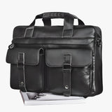 Jasiel | Luxury Leather Laptop Bag - Dustproof and Practical for Work