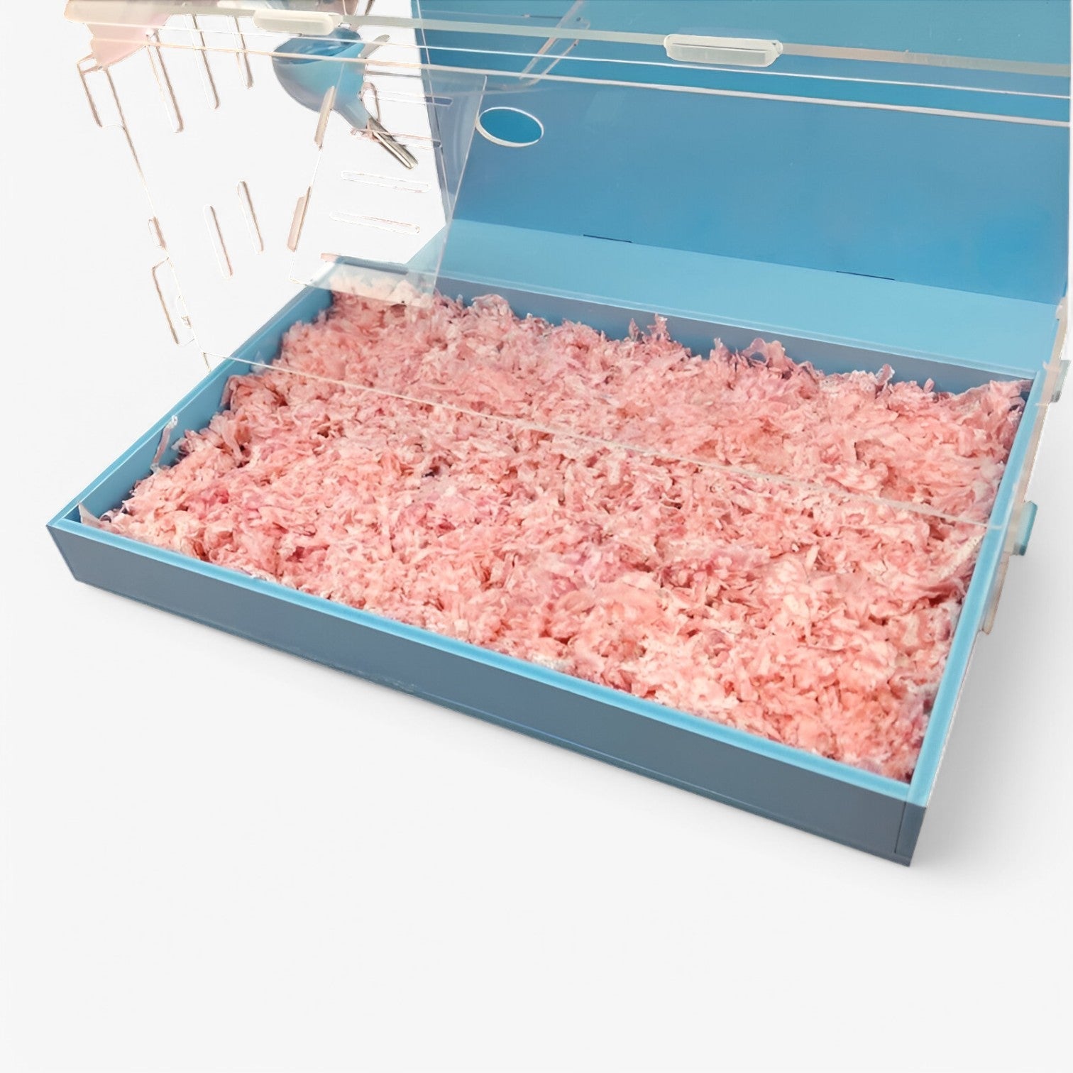 Kacey | Blå dobbelt hamsterbur – Rummelig og sikker - - house & garden - {{ product_tags }