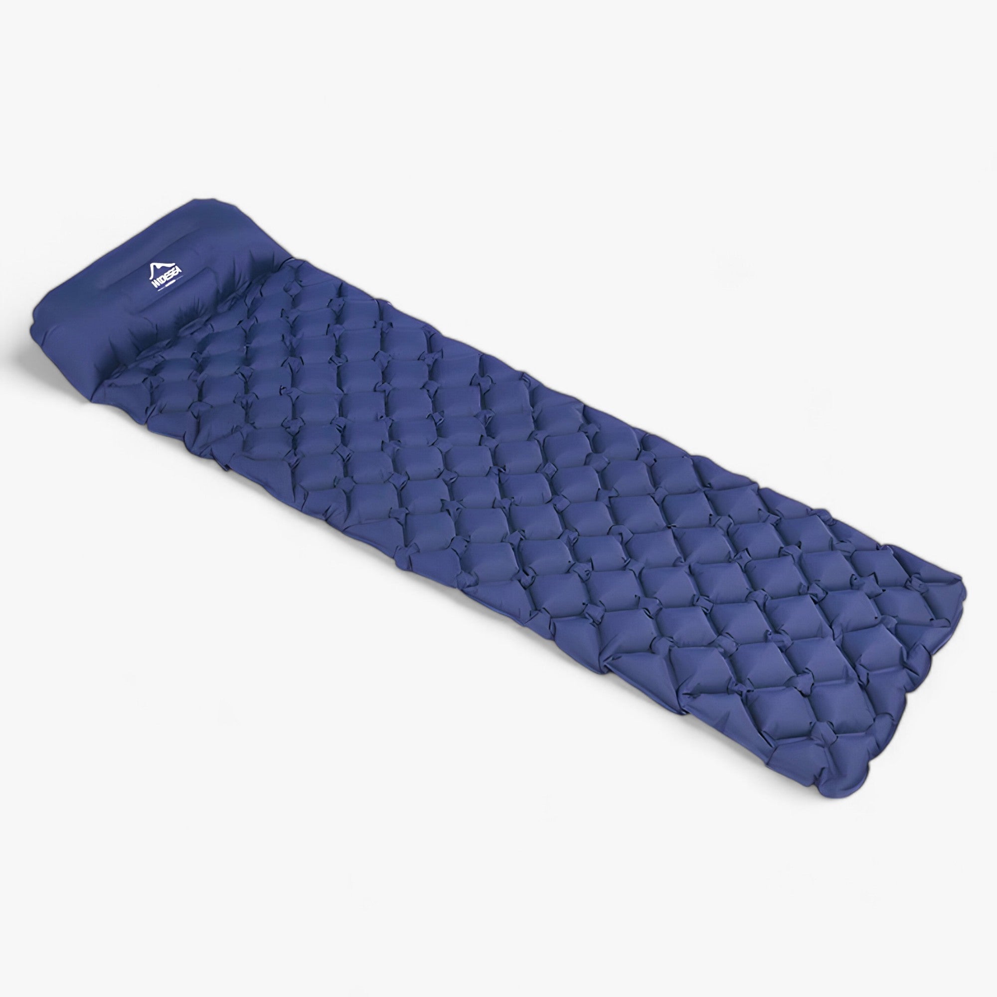 Campingmadras | Oppustelig sovemadras - Ultralet polstring for komfort udendørs - Mørkeblå - house & garden - {{ product_tags }
