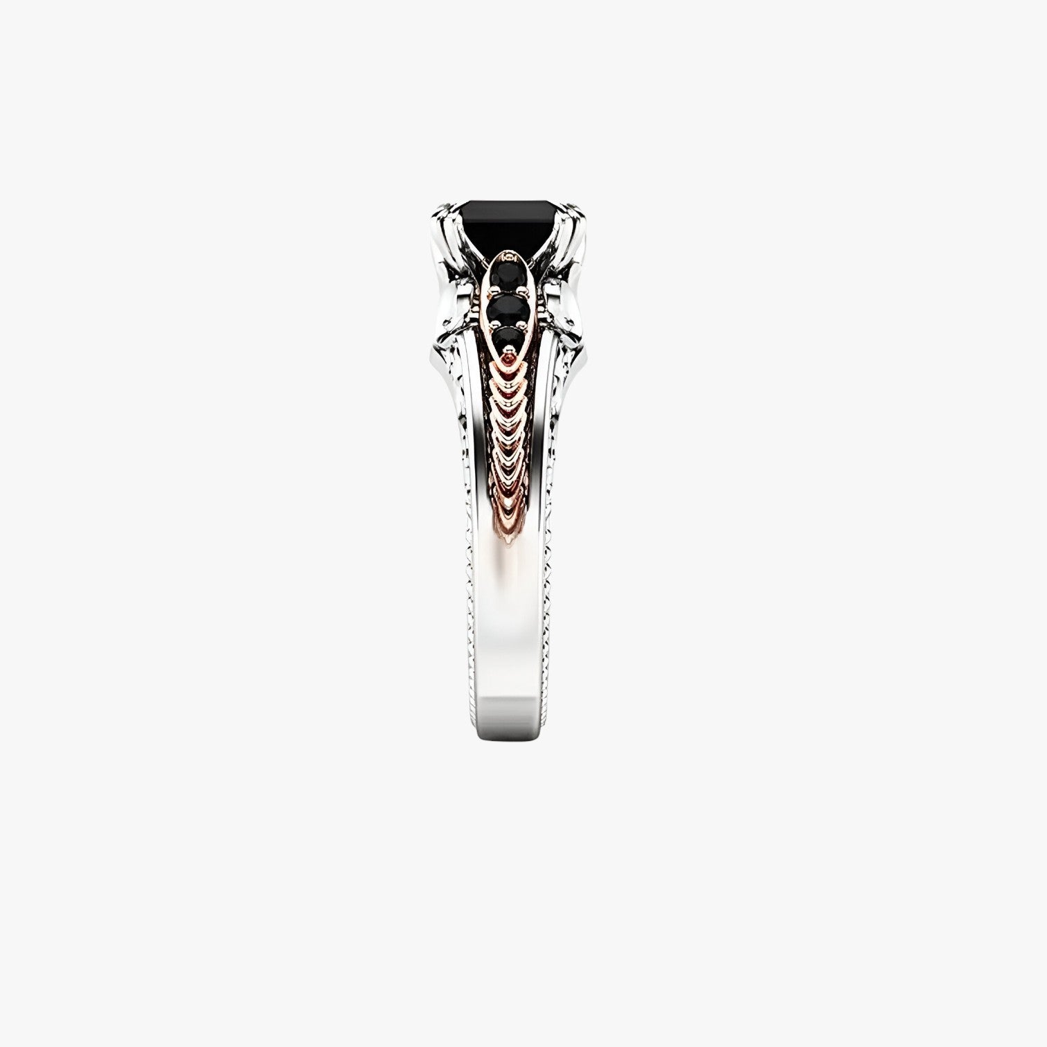 Sarah | Strålende elegance – 925 sølv ring med 1 karat naturlig diamant - - women's fashion - {{ product_tags }