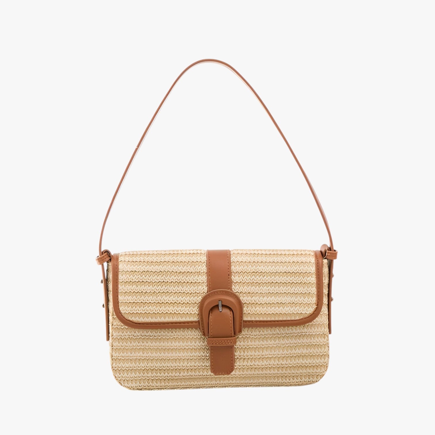 Amelie | Luksus håndlavet rattan strandtaske - Brun - bags - {{ product_tags }