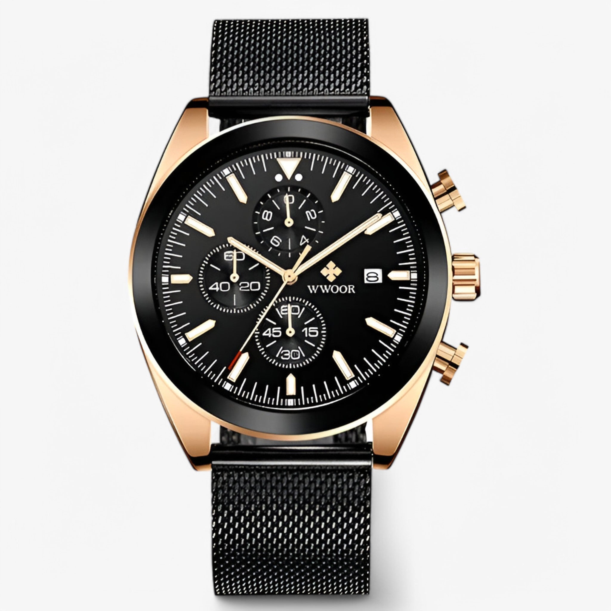 Felix | Luksus kronografur lavet af rustfrit stål - - watches - {{ product_tags }